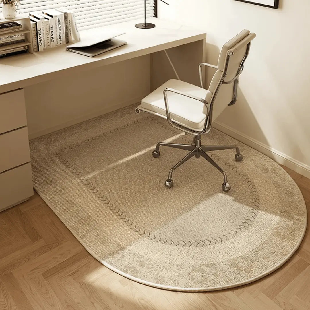 Polyester Fleece Desk Chair Floor Protector