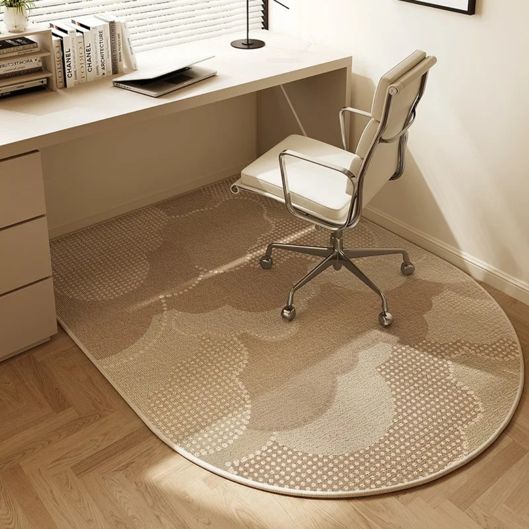 Polyester Fleece Desk Chair Floor Protector