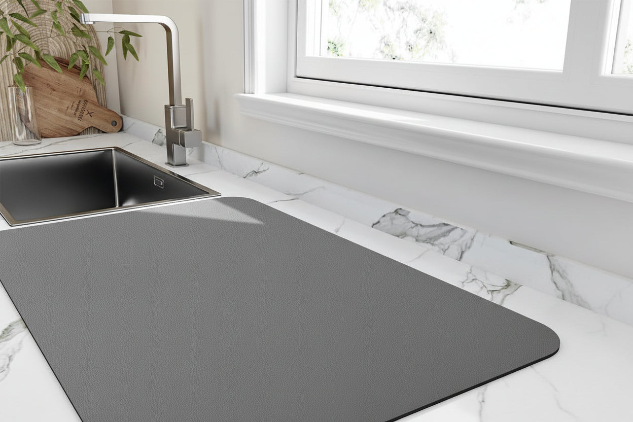 Quick-Drying Diatomite Dish Drying Mat