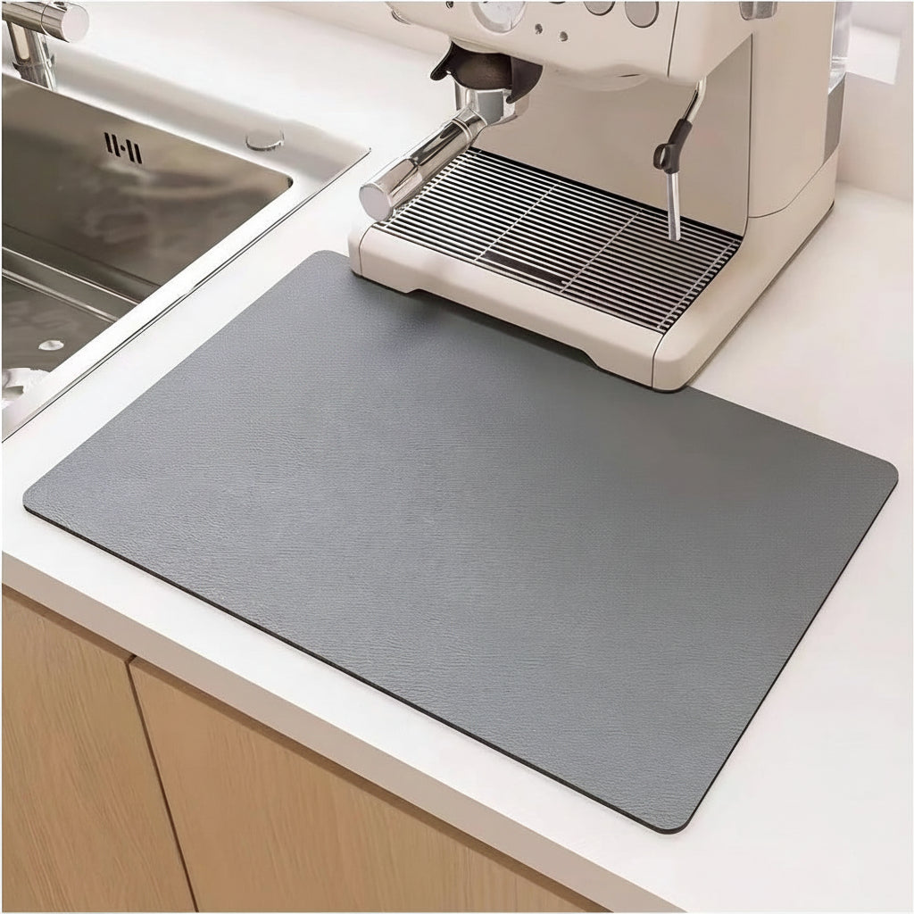 Quick-Drying Diatomite Dish Drying Mat