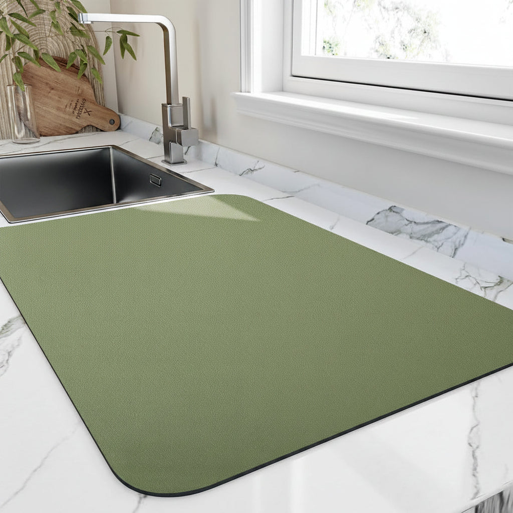 Quick-Drying Diatomite Dish Drying Mat