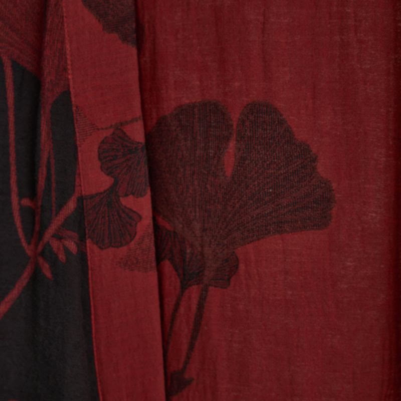 Reversible Cotton Kimono Bathrobe