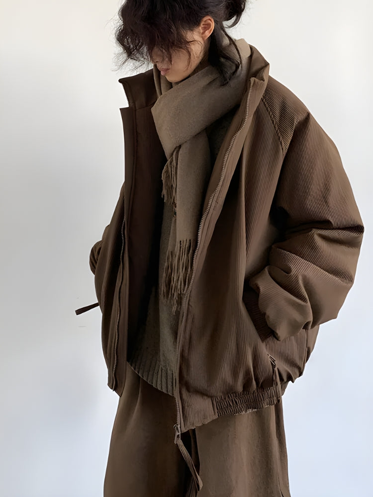 Men’s High-Neck Zip Jacket