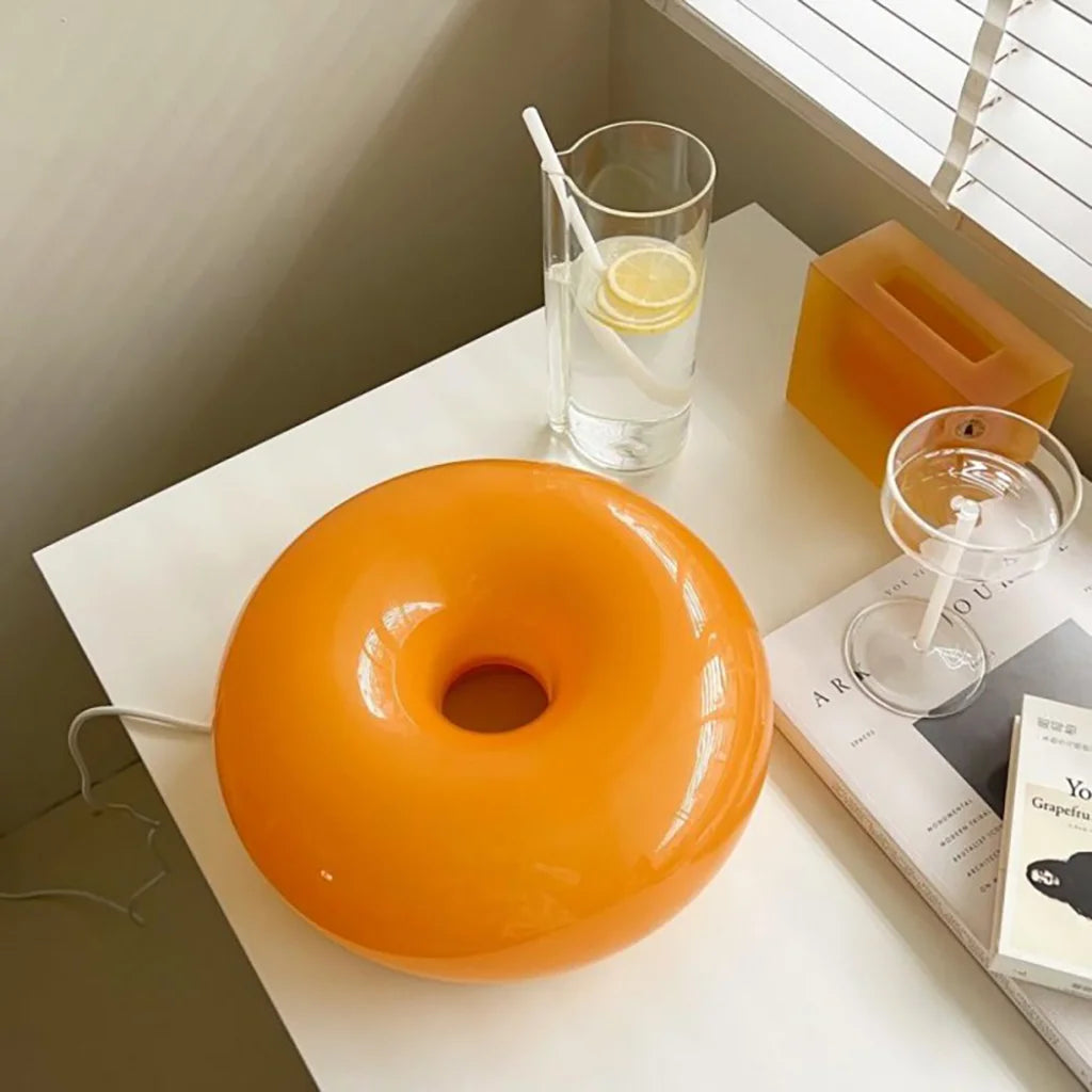 Round Glass Dimmable LED Wall Light with Touch Control