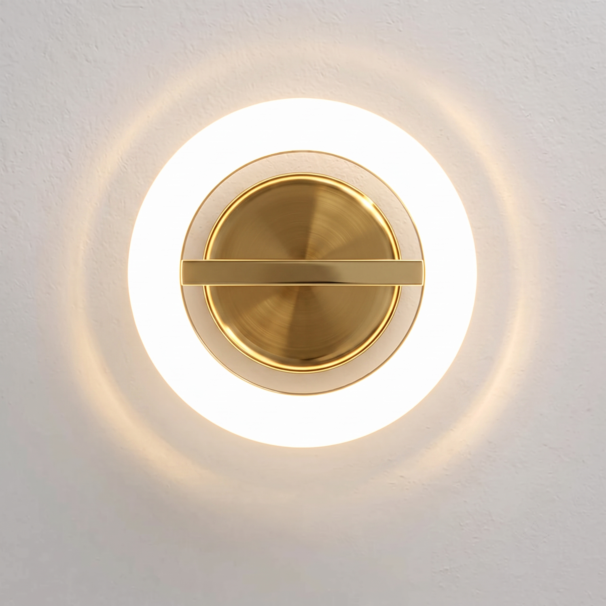 Scandinavian Wood Ring Ceiling Lamp