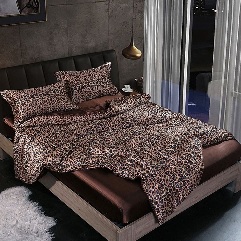 Set Of 4 Machine-Washable Duvet Cover