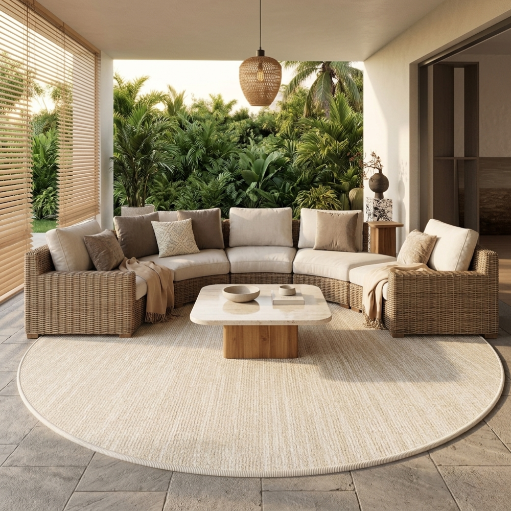 Soft Non-Slip Wabi-Sabi Polyester Carpet