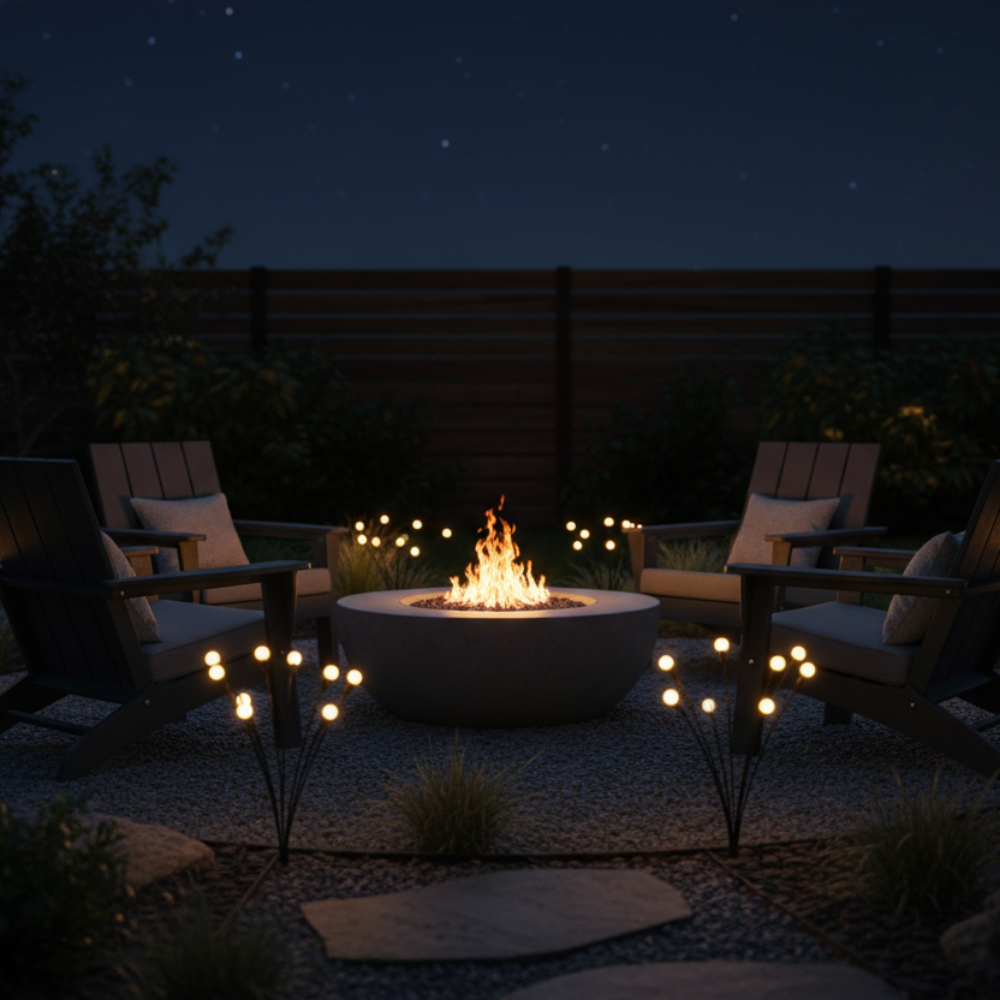 Solar Firefly Garden Lights