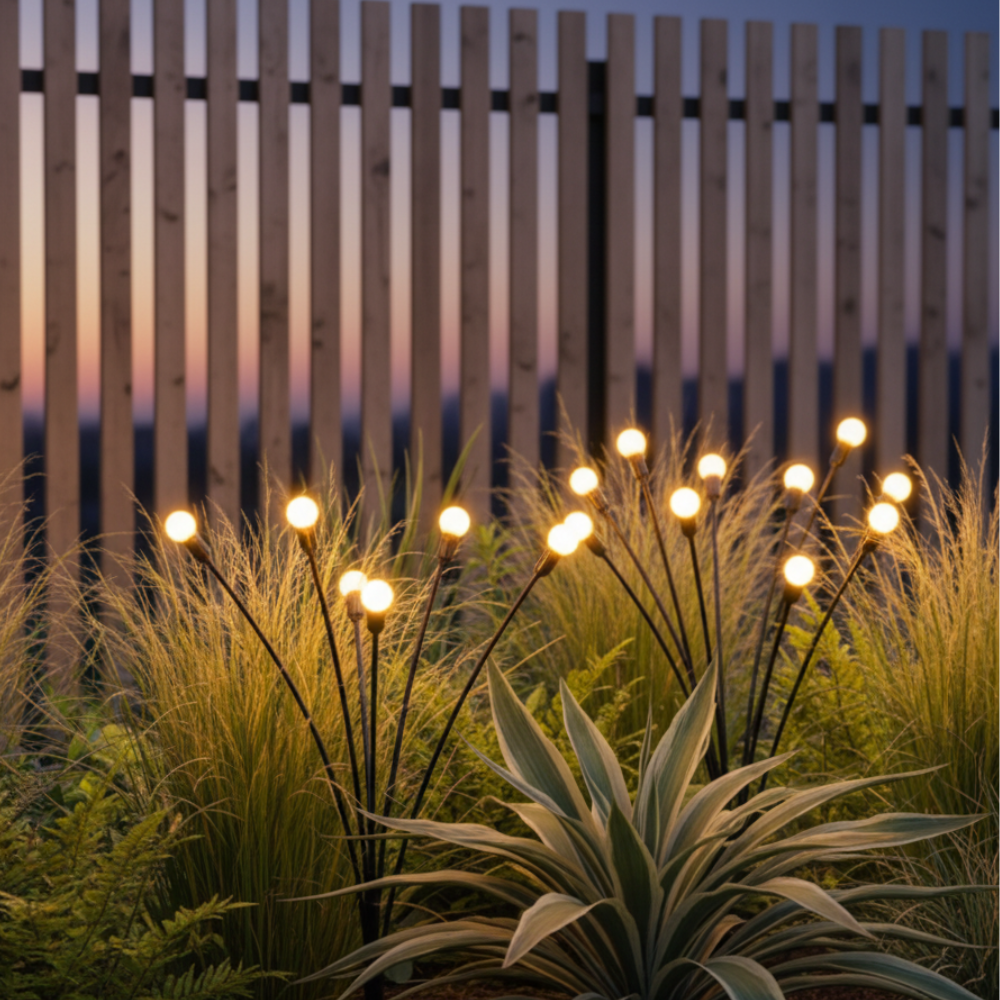 Solar Firefly Garden Lights