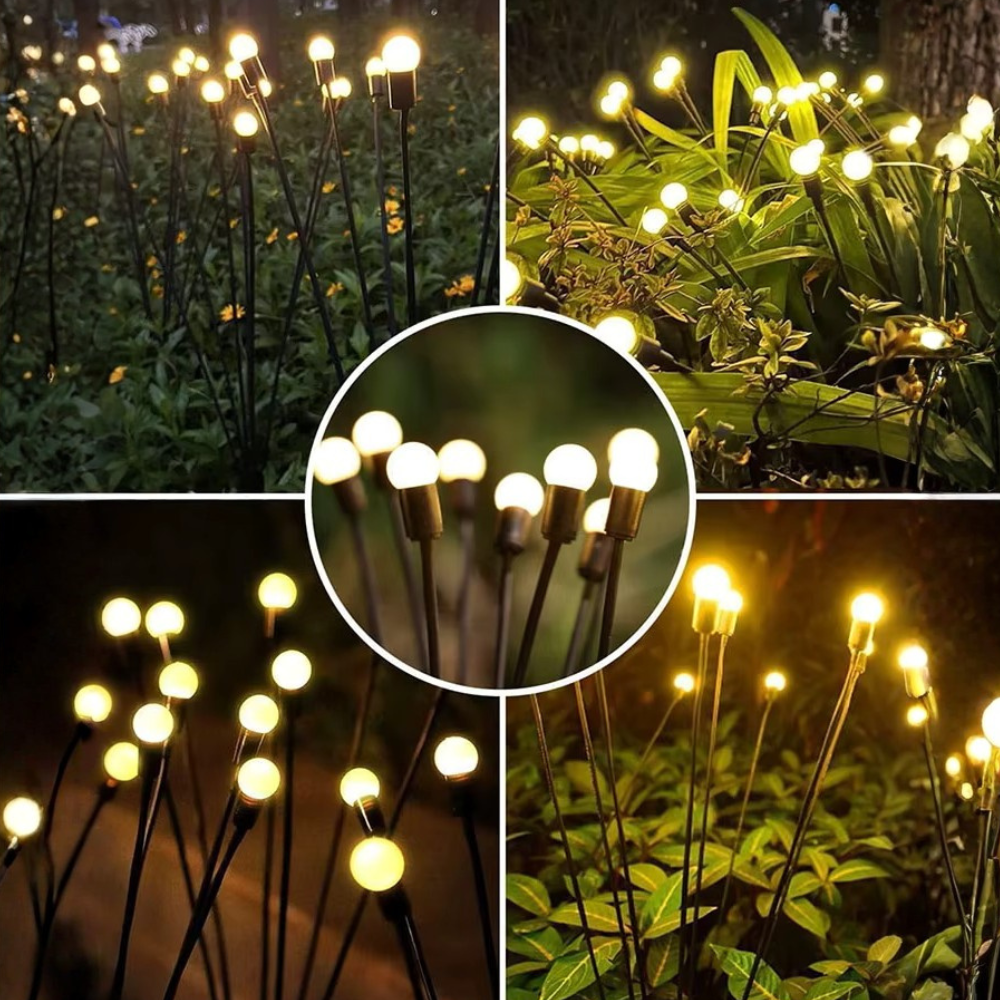Solar Firefly Garden Lights