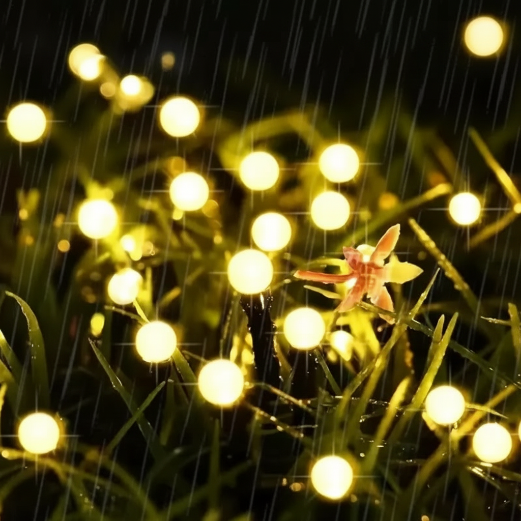Solar Firefly Garden Lights