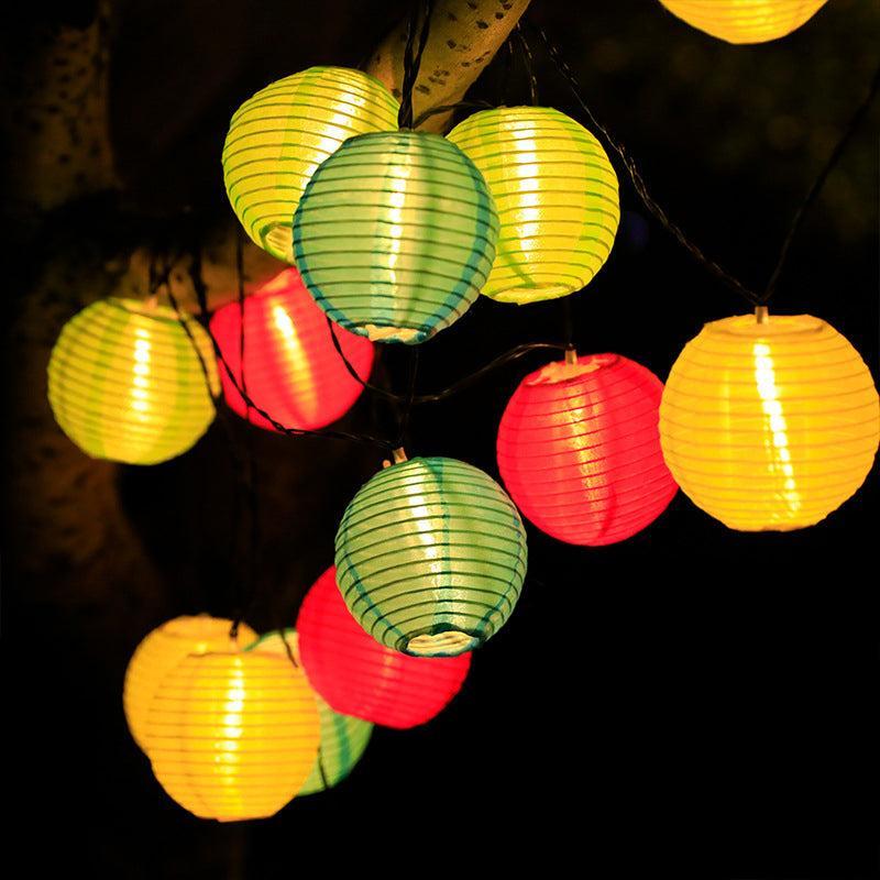 Solar Lantern String Lights
