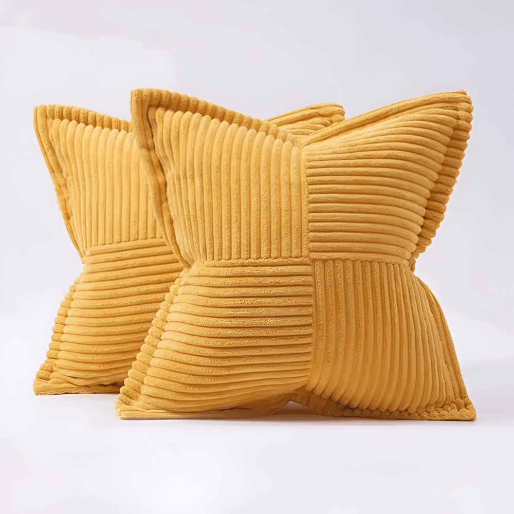 Stain-Resistant Plain Cushion Cover