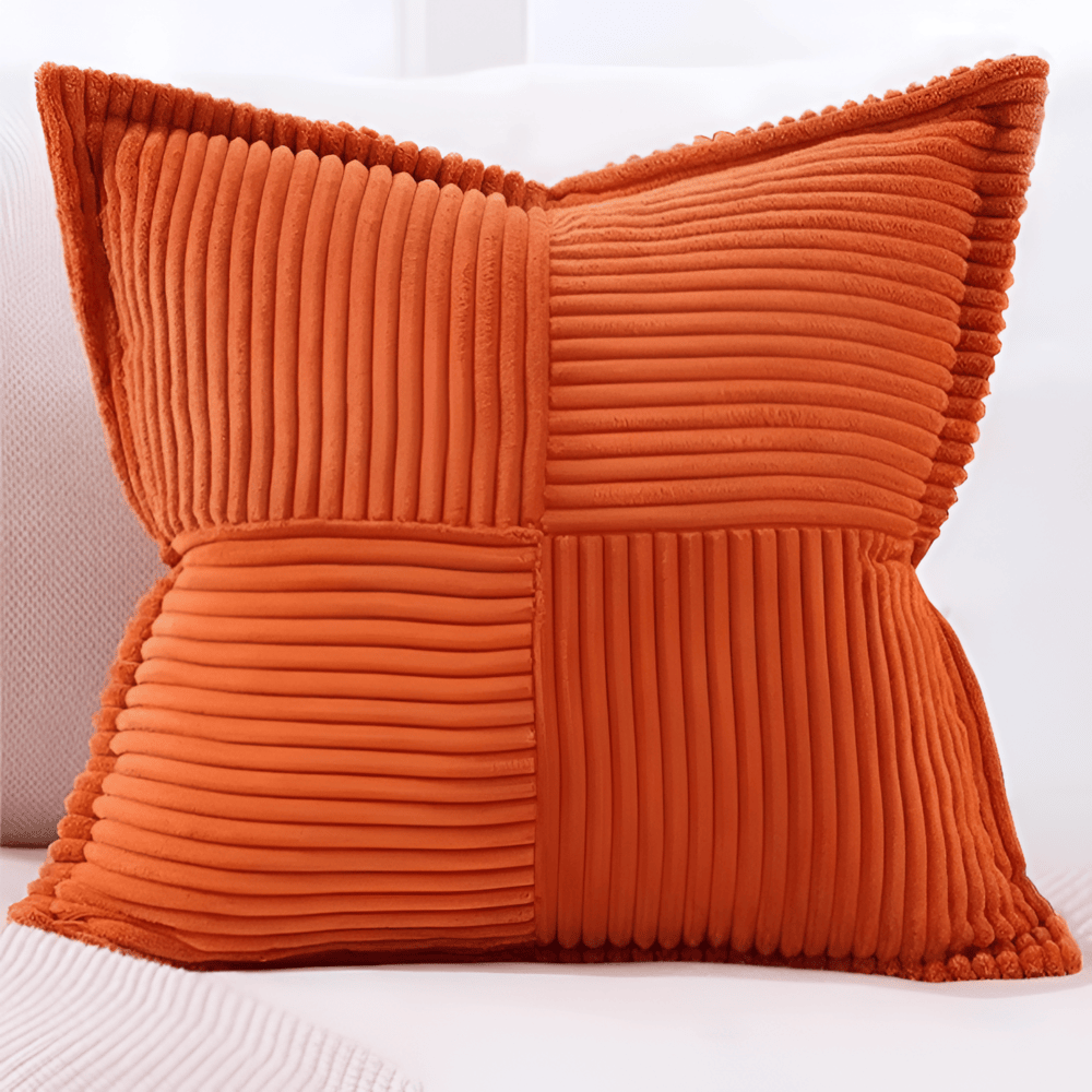 Stain-Resistant Plain Cushion Cover