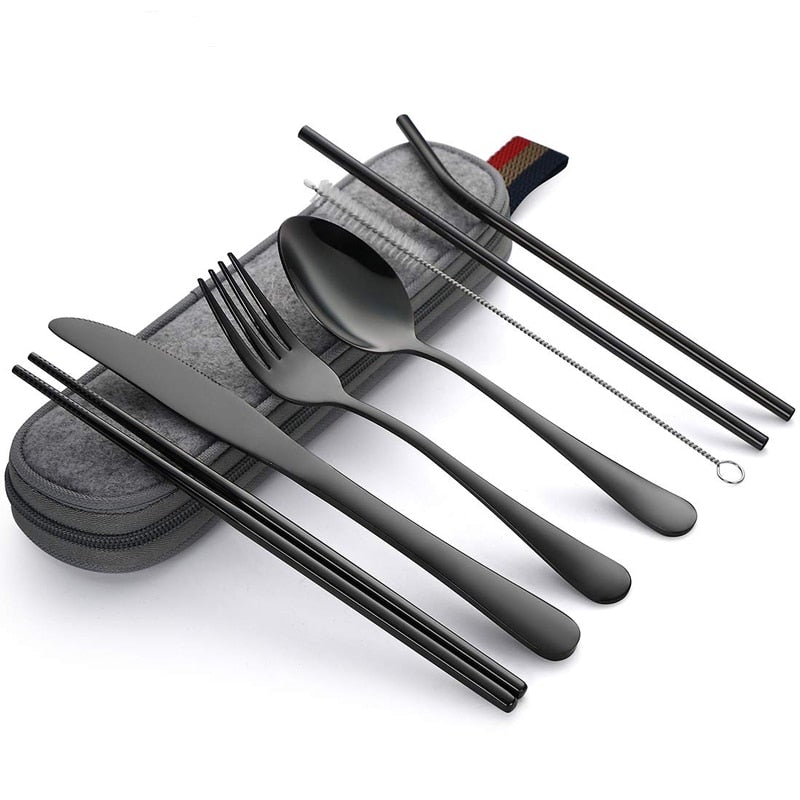 Portable Stainless Steel Chopsticks with Minimalist Design for Everyday Dining