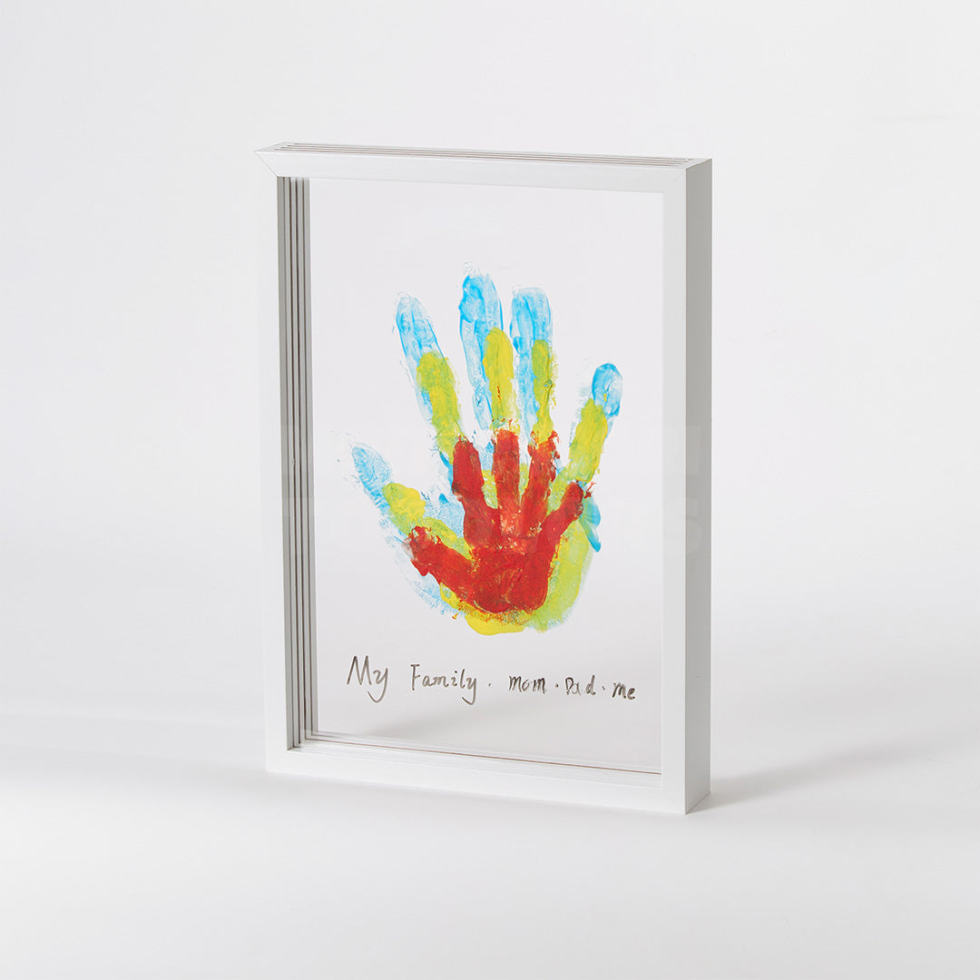 Toddler Handprint Keepsake Frame Kit