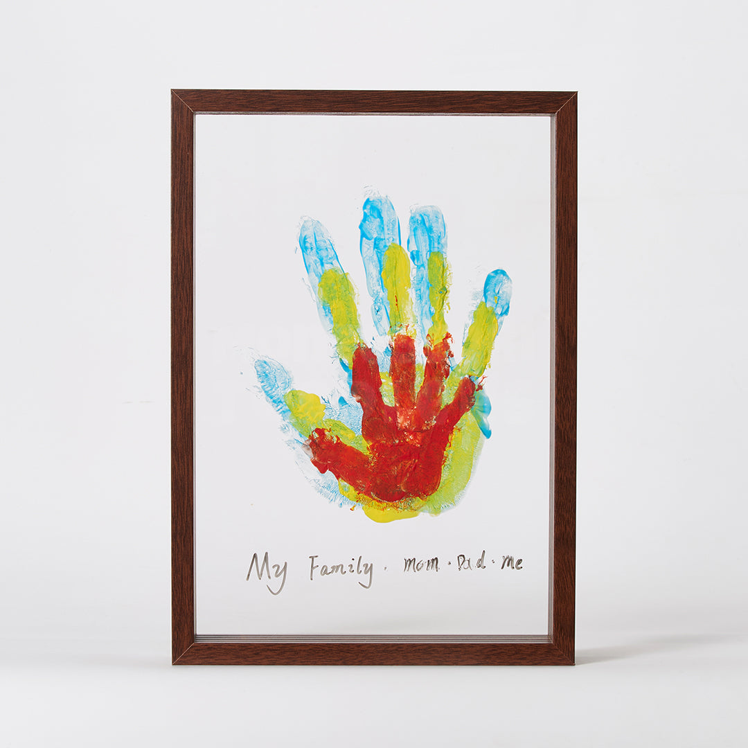 Toddler Handprint Keepsake Frame Kit
