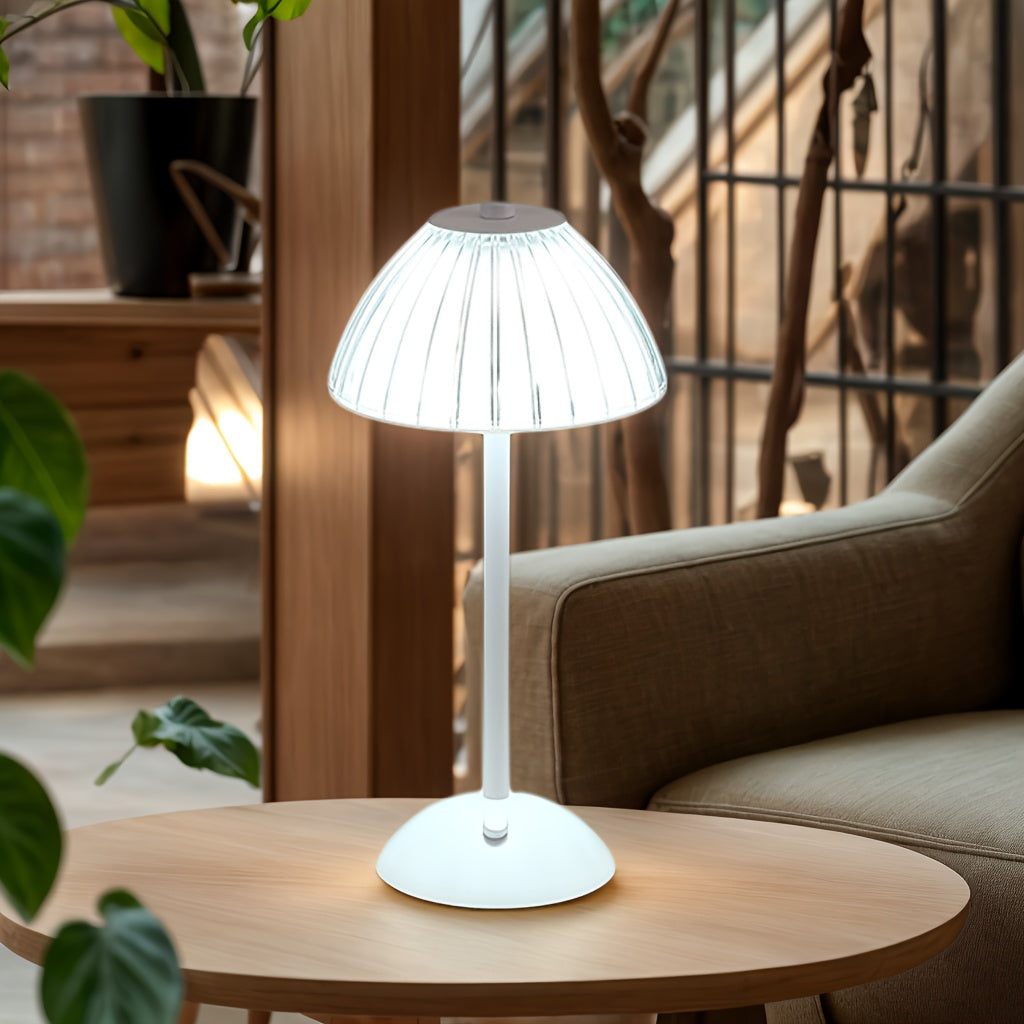 Dimmable LED Light with Crystal Acrylic Shade