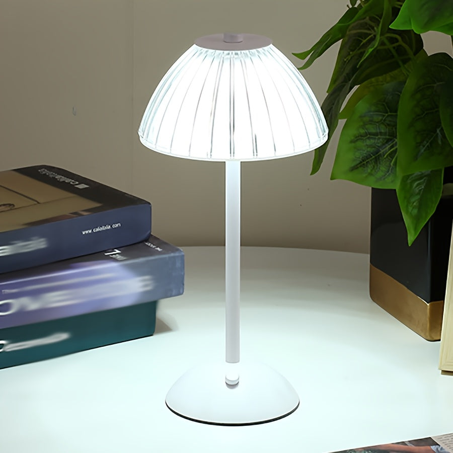 Dimmable LED Light with Crystal Acrylic Shade