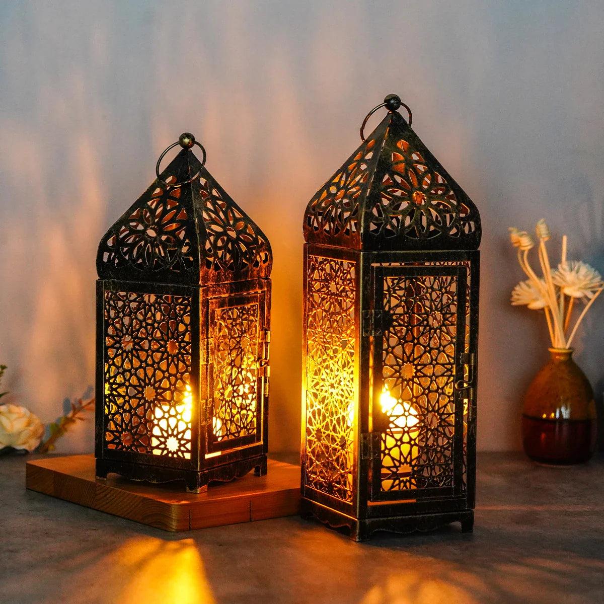 Vintage Seasonal Candle Lantern