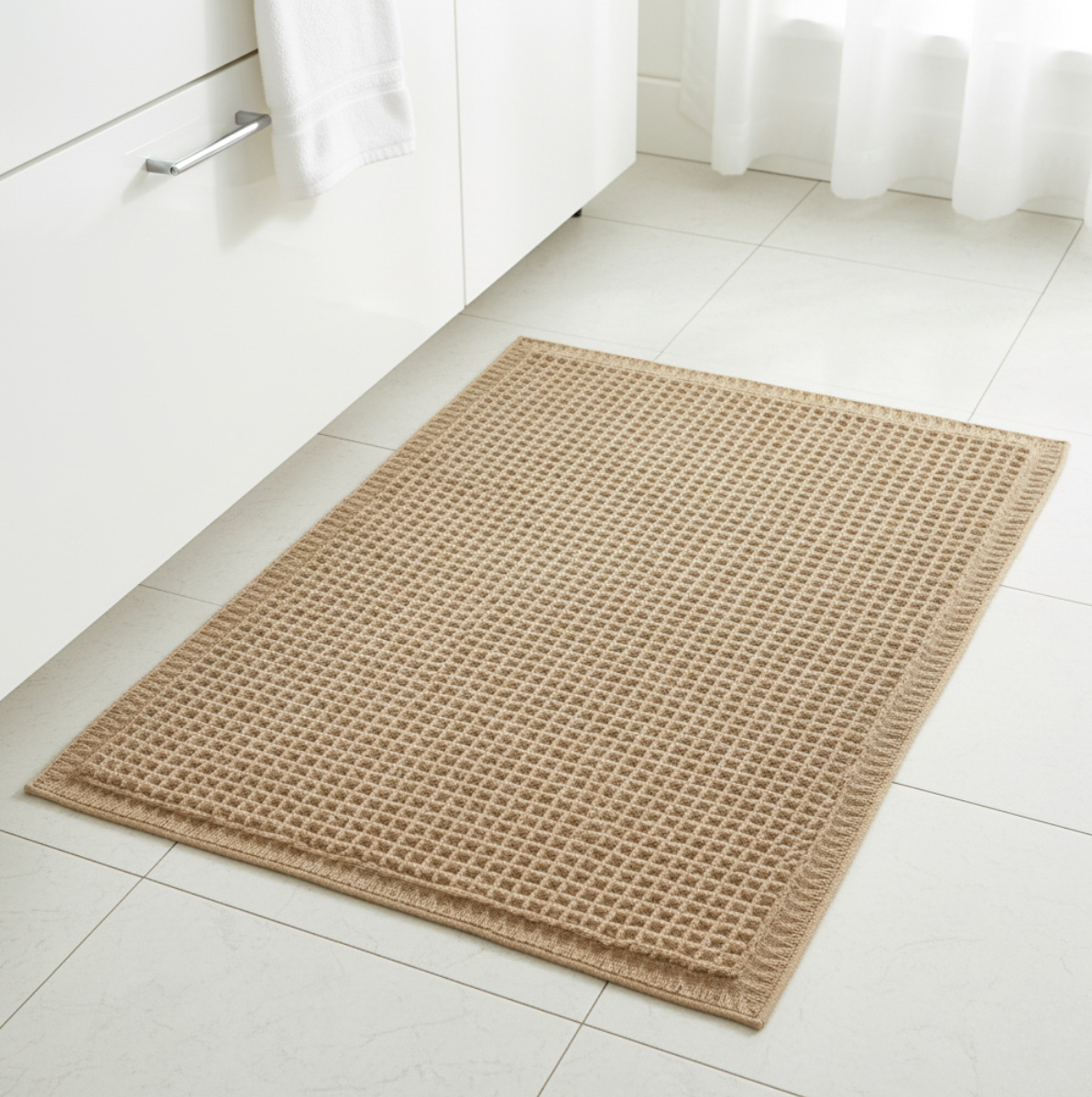 Waffle Microfiber Bath Mat