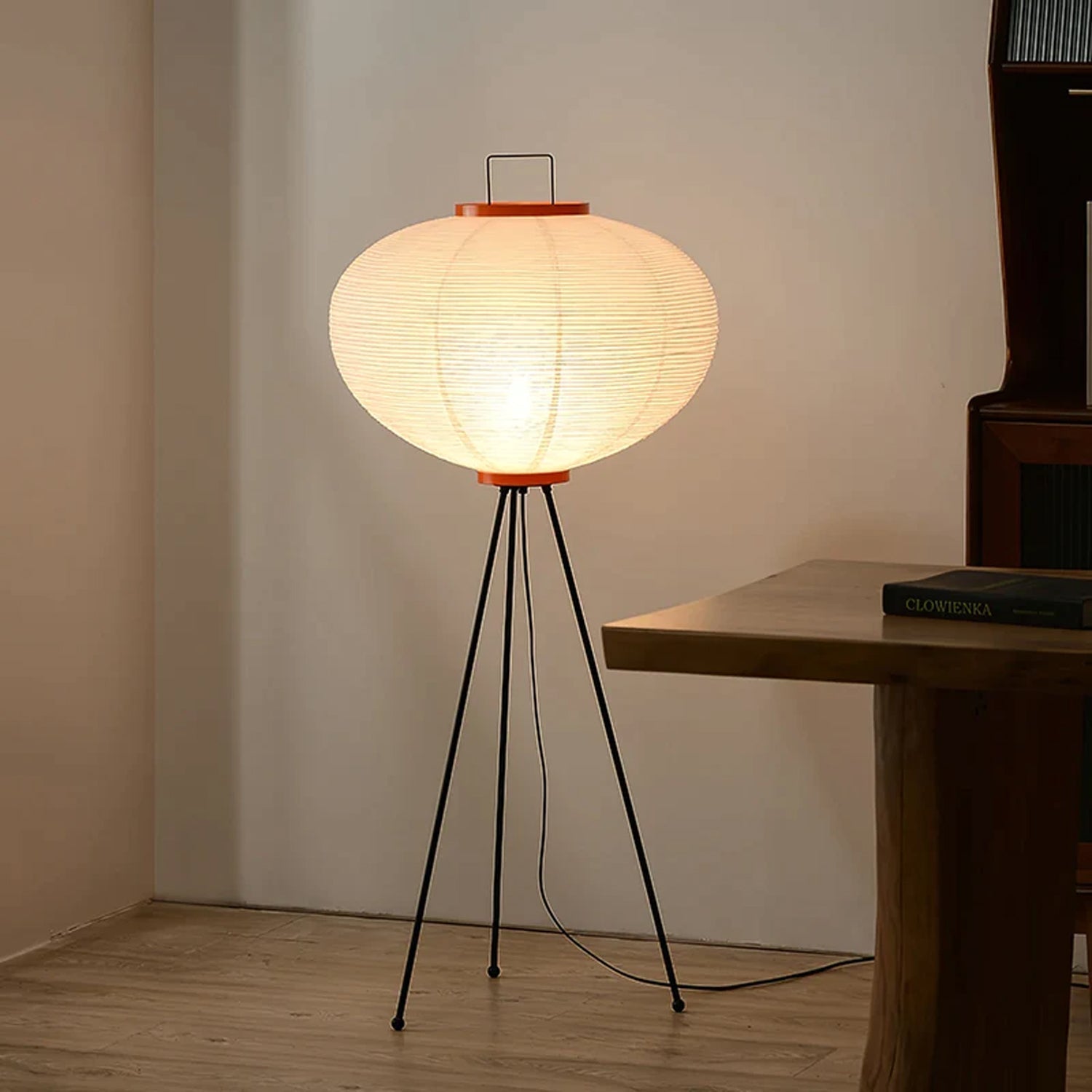 Warm Japandi Ambient Lighting Floor Lamp