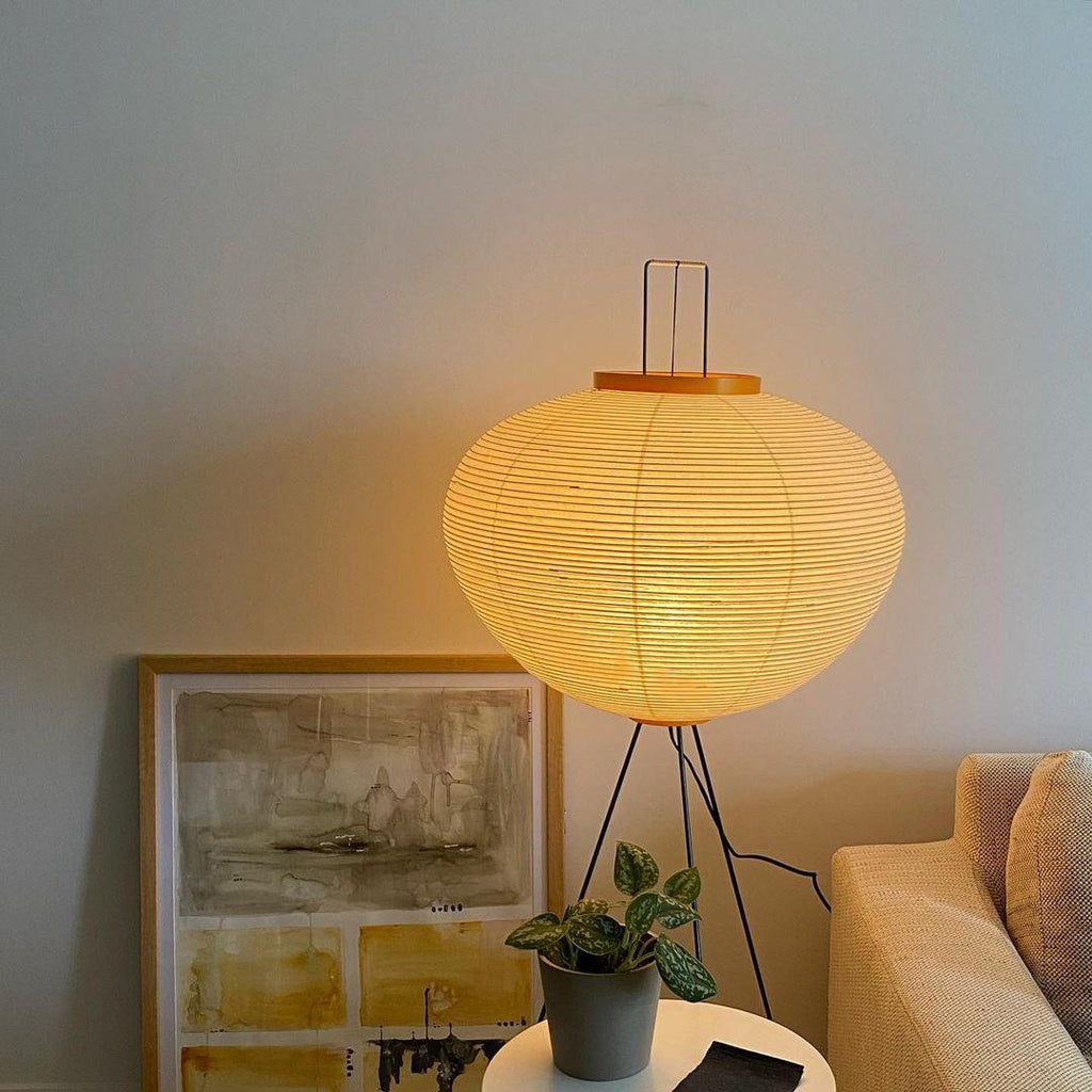 Warm Japandi Ambient Lighting Floor Lamp