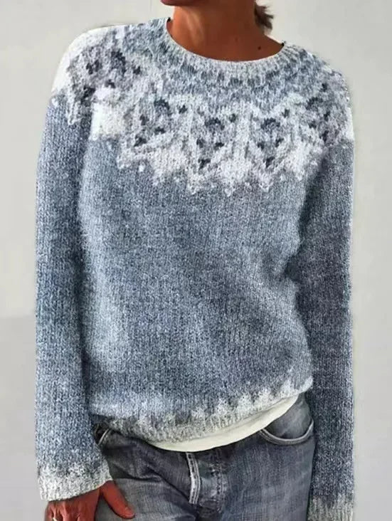 Women's Colourful Patterned Sweater