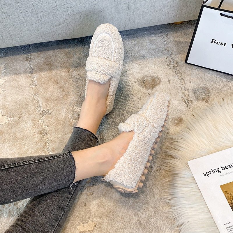 Women's Fur Lined Loafers