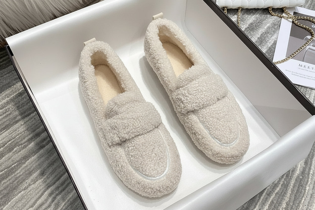 Women's Fur Lined Loafers
