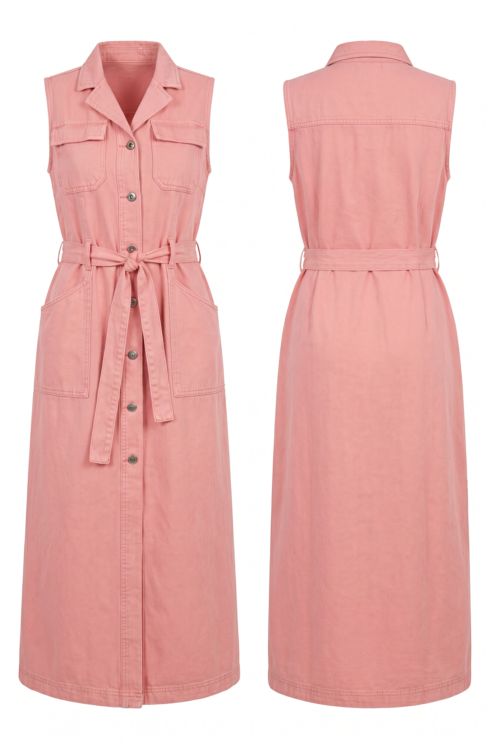 Women's Denim Maxi Dress