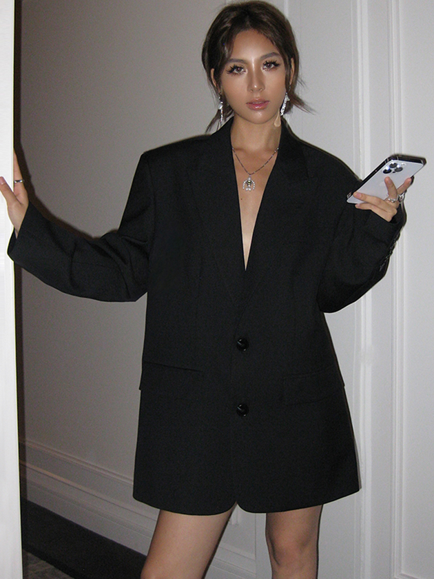 Women’s Regular-Fit Woven Blazer