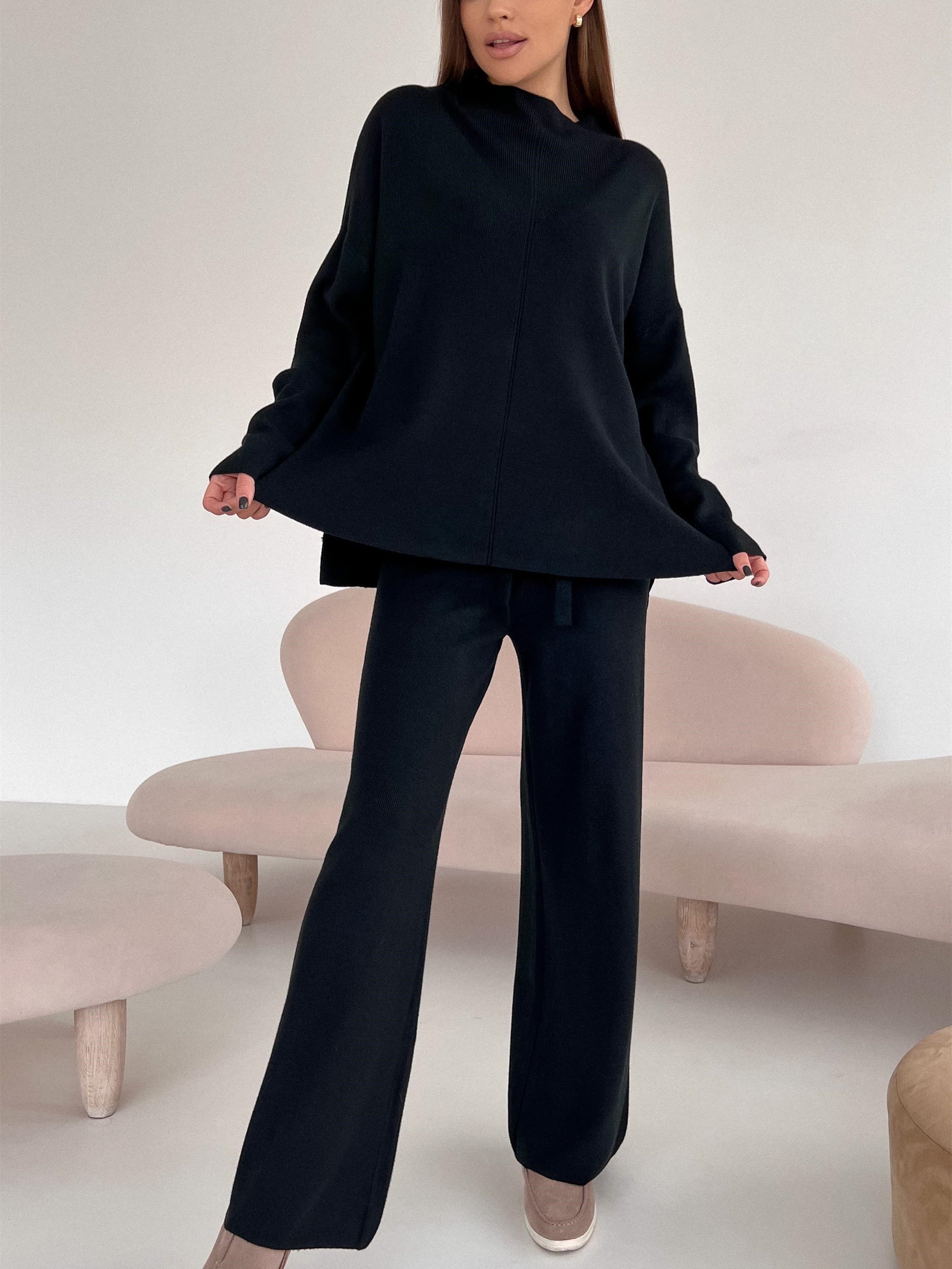 Women’s Two Piece Split Hem Set