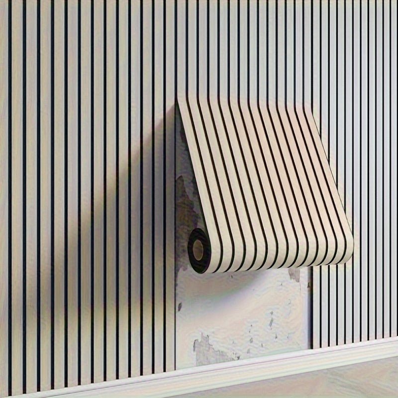 Self-Adhesive 3D PVC Wood-Look Wall Panels